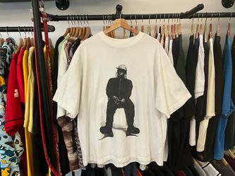 BRAVADO Pusha T My Name Is Oversize Graphic T-Shirt White Size XL