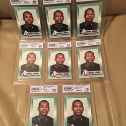 LEBRON Rookies Graded Investment Lot 