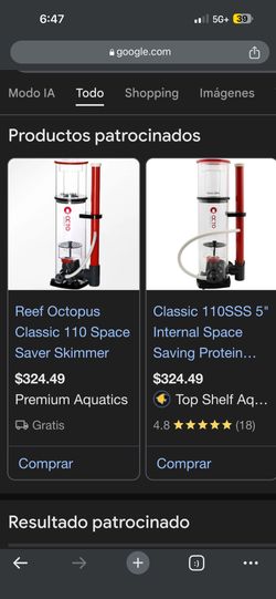 Skimmer Protein Octo 150s Classic Aquarium Saltwater 