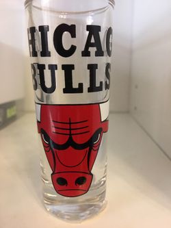 Chicago Bulls shot glass