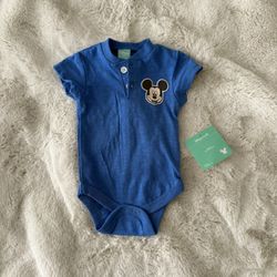 New - Mickey Mouse Baby Onesie