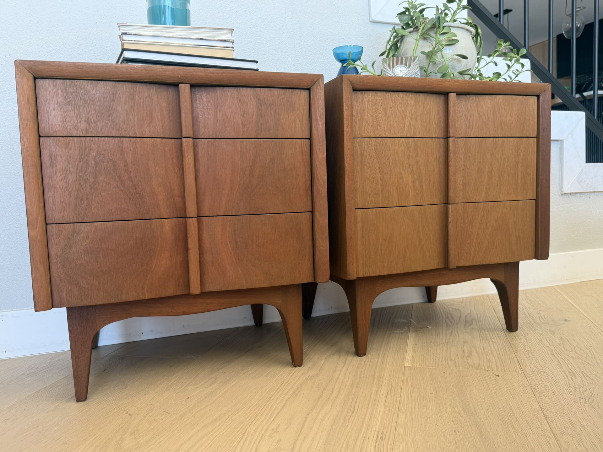 Vintage MCM Nightstands Or End Tables