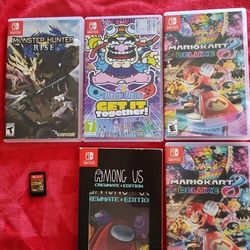 Nintendo Switch Games (Prices Below)