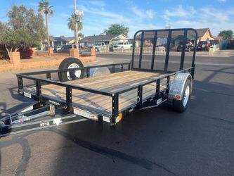 PJ Utility Trailer 77”x12’