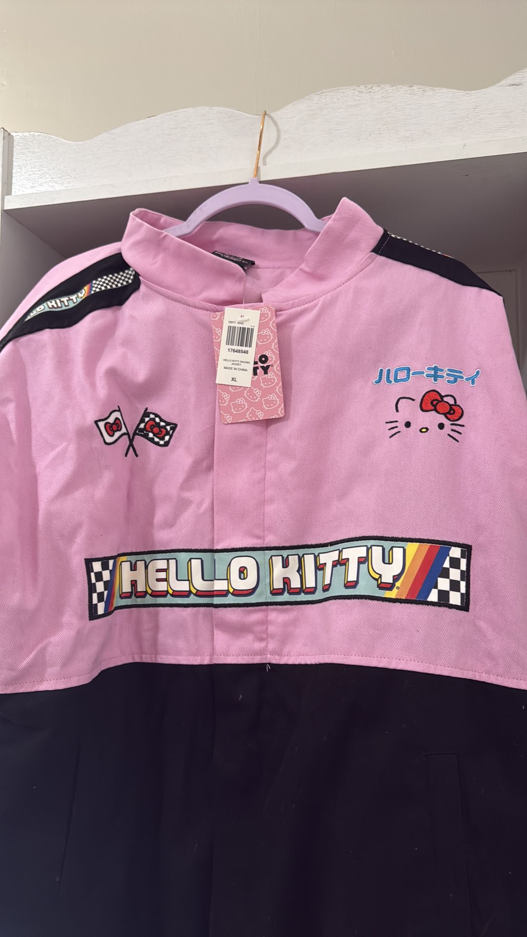 Hello kitty racing jacket xl