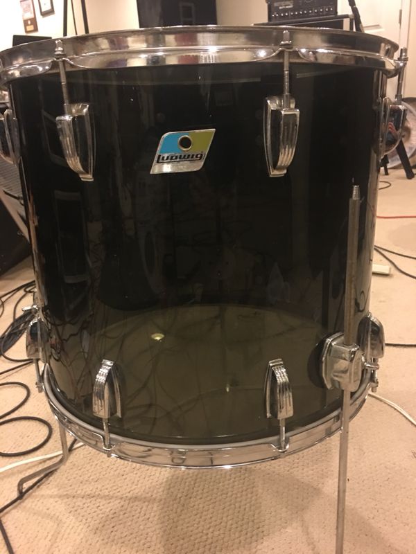 LUDWIG 18” SMOKE VISTALITE FLOOR TOM for Sale in Romeoville, IL OfferUp