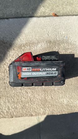 Milwaukee M18 RedLithium High Output XC6.0 Battery