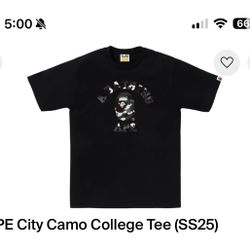 New Bape Shirt City Camo 