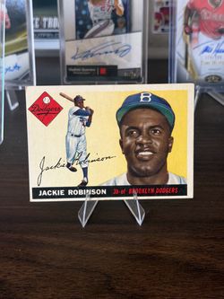Jackie Robinson 1955 Topps Brooklyn Dodgers