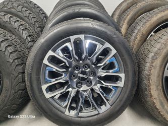 22-inch Gmc Ultimate Rims 2025-2026