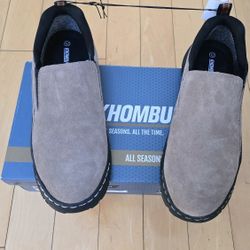 New In Box Khombu Men's Liam Slip-On shoes, Tan Size 12 
Priced to Sell. 
