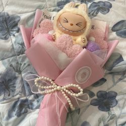 SISI Labubu Pink Bouquet 