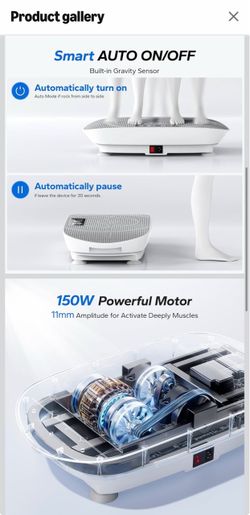 New Pro curved vibration plate