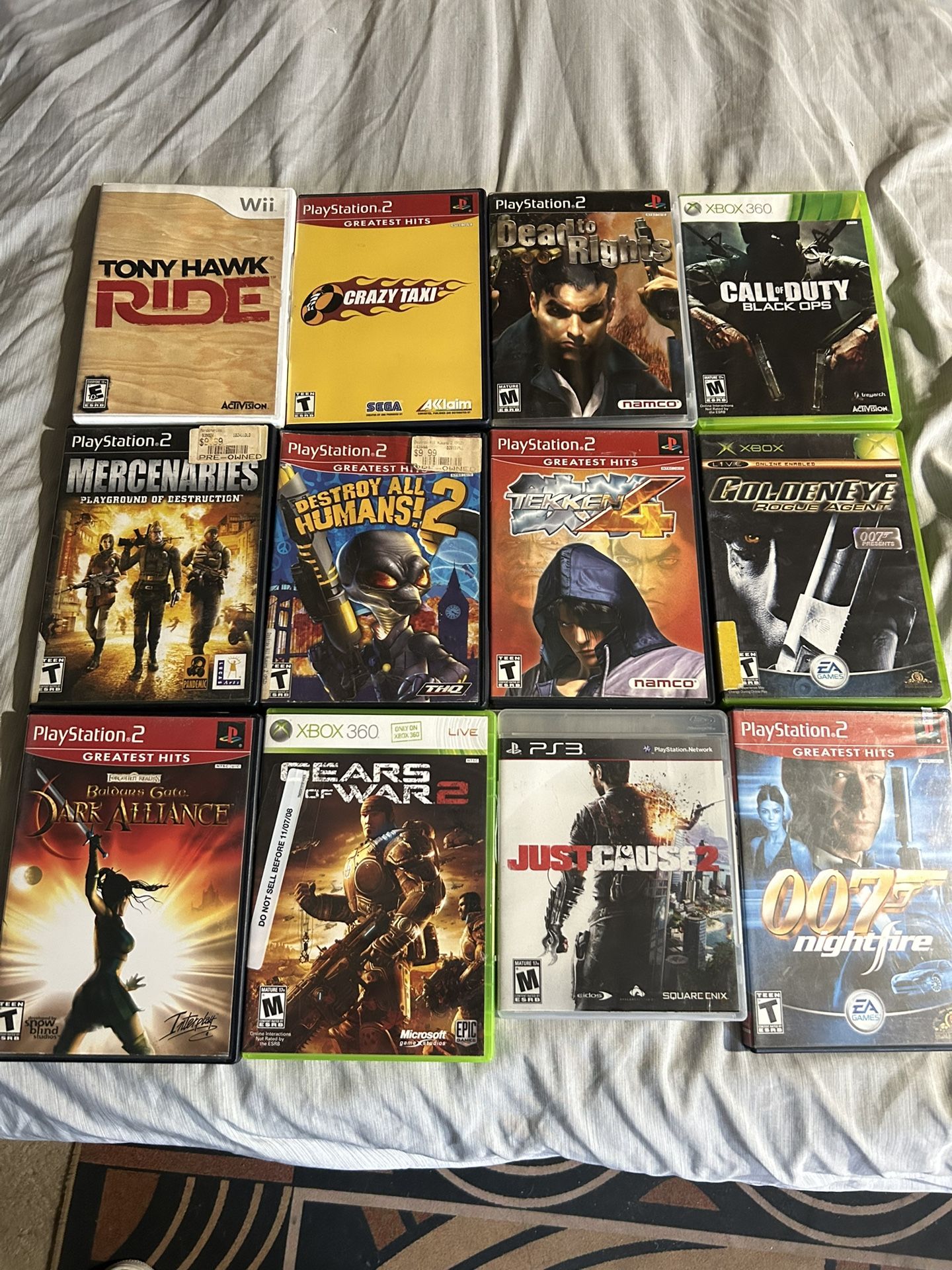 Video Games Mix PlayStation Wii Xbox