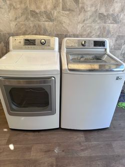 LG set gas laundry