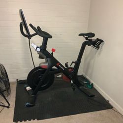 2021 Peloton. Sold With Weights, Floor Matt And Fan