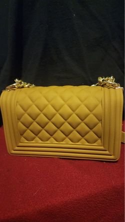 Yellow purse
