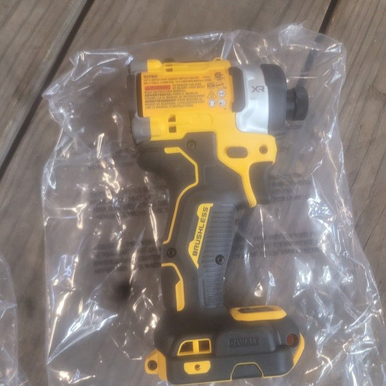 Dewalt 20v Dcf860 Impact Driver Tool Only