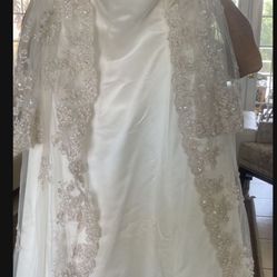 Wedding Dress For Sale Size 14 L Or XL