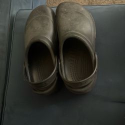 Nonslip Crocs Size 9