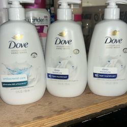 Dove Advanced Care DEEP MOISTURE Hand Wash: 12 oz 3 each 