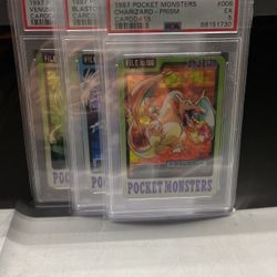 Charizard Blastoise Venesaur Pokemon Card Lot