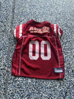 Size Small Dog Jersey 49ers