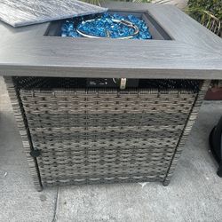 new fire pit