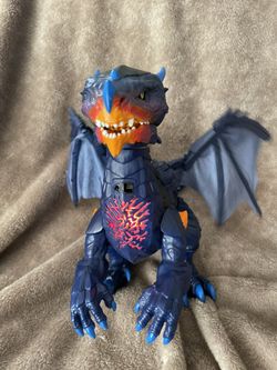 Untamed Vulcan Action Dragon Toy- Moves