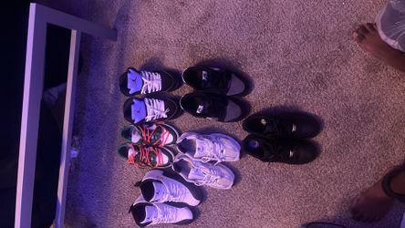 jordan5s ,off white low ,new balance ,nike low, black af1s , jordan 12s