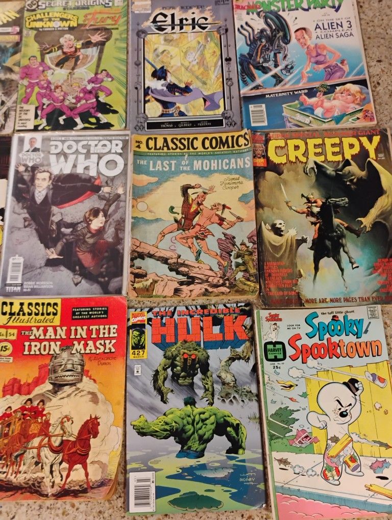 21 Old Comics