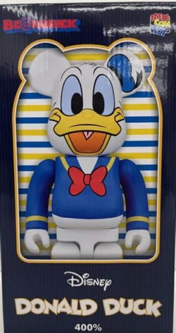 Medicom Toy BE@RBRICK Disney Donald Duck 400% Plastic Art Toy Figure