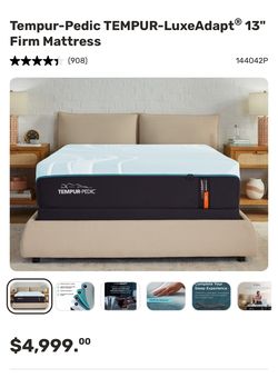 King Tempur-Pedic Mattress Only