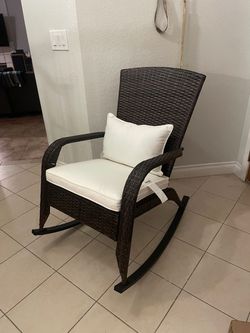 Outsunny Outdoor Rocking Chair