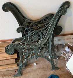 Cast Iron Garden Bench Ends