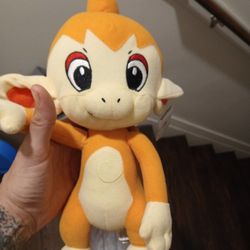 Pokemon Chimchar LARGE 22" Character Plush Toy Factory 2022 Nintendo Hangable