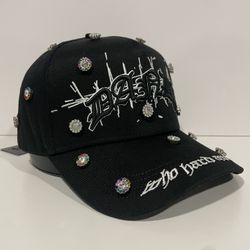 Dandy Hats x Lil Baby BLING HAT ONLY Black SnapBack Cap 