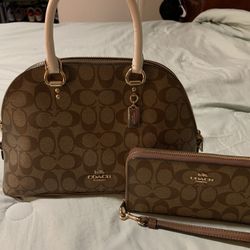 Coach Purse and wallet