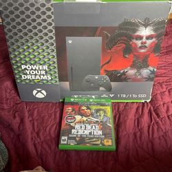Xbox One Series X 1TB storage 