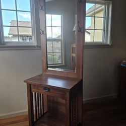 Hall Tree Table 