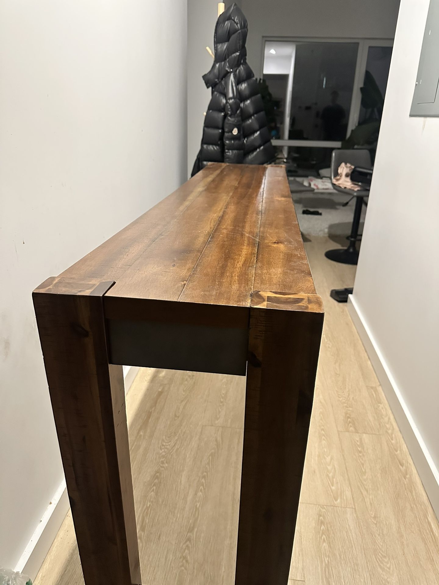 Solid Wood Bar Table