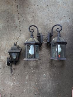 3 Light Sconces