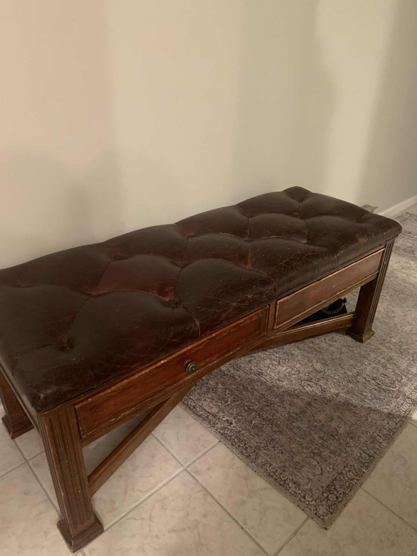 Wooden Cushion Seat 