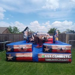 Renta De Brincolínes Mesas Sillas Carpas Toro Mecánico Baños Calentadores 