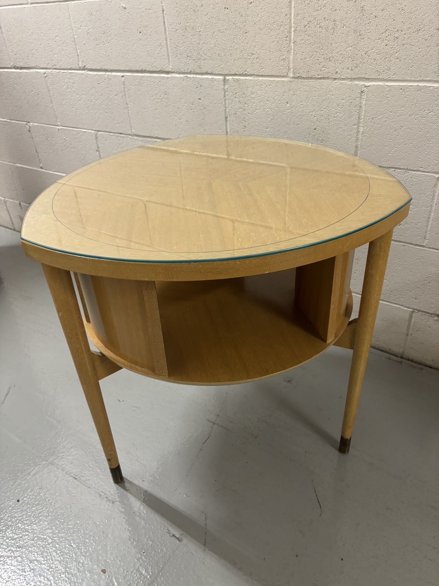 Mid Century Modern Drum Table
