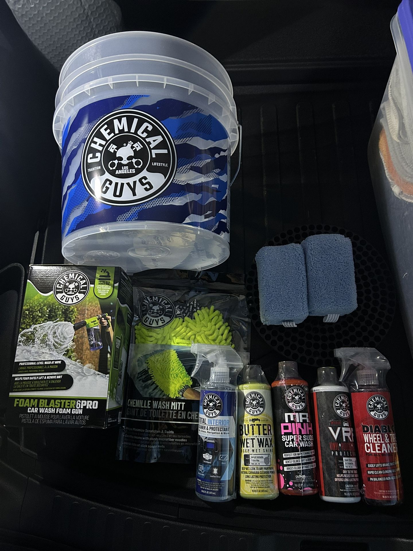 Car wash bundle kit, Chemical Guys