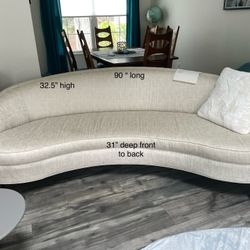 Curved Couch Cream Corrected Photos 