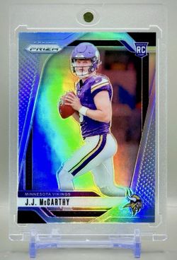 Panini Prizim- J.J. McCarthy Rookie Silver Card