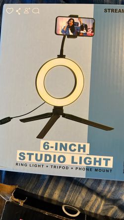 6 Inch Ring Studio Light
