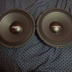 Skar Audio 10” Mid Range Speakers 